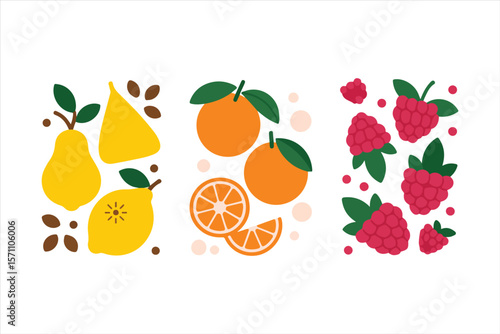Fruit and Vegetables Icons - Big Series