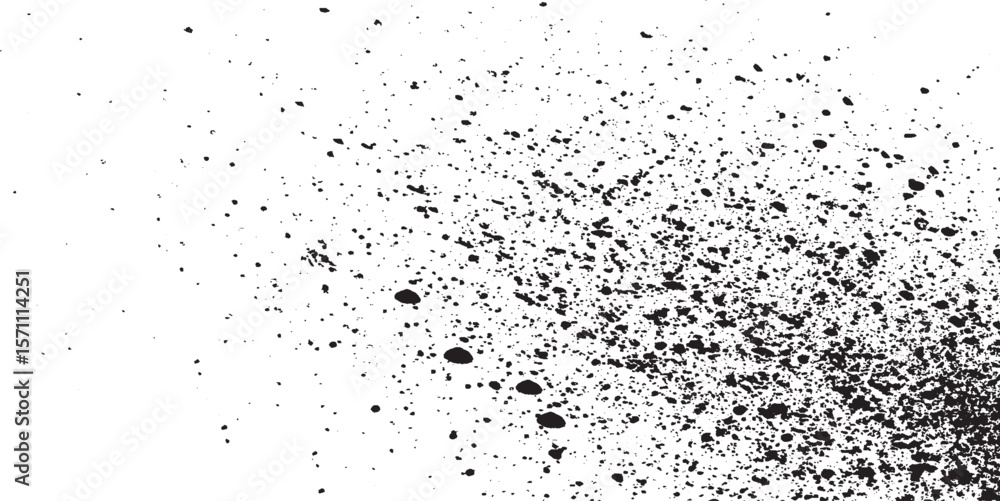 Obraz premium Grain noise background, gradient pattern with vector dust dots grunge texture, old, grunge rustic grunge gray texture. Rough effect of grunge wall design background