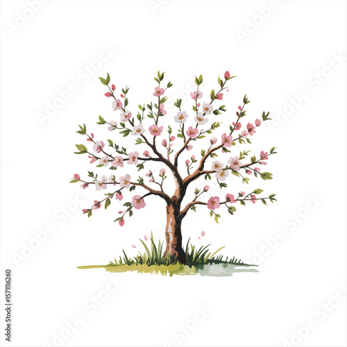 Various tree vectors. Forest and nature concept. Collection of different tree symbols. Education and training poster design. Vector drawn for plant and tree presentation.
