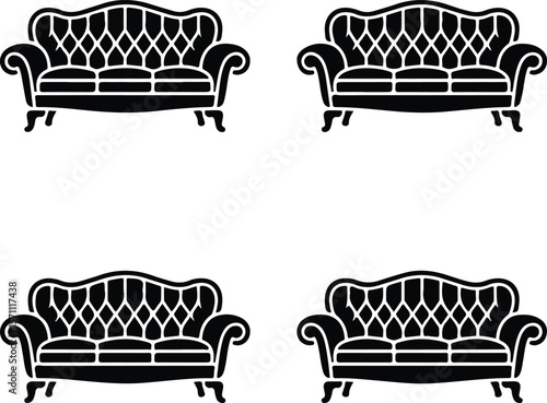 set of furniture