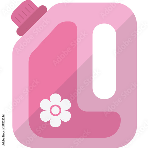 Softener bottle Vector