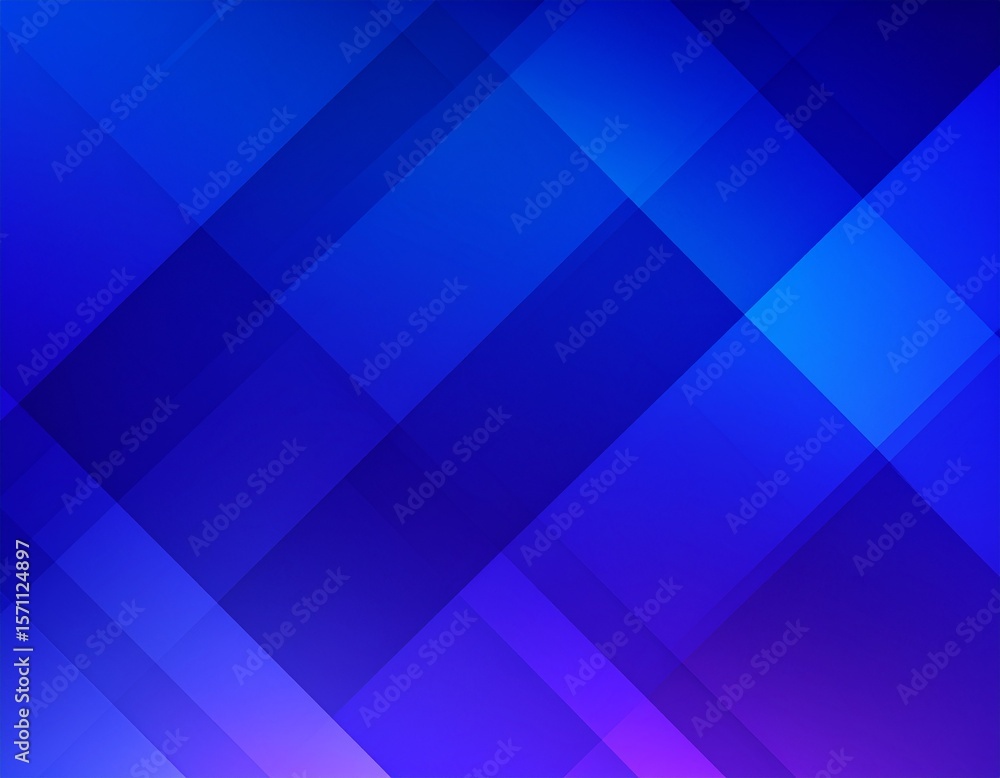 Fototapeta premium Midnight Blue & Deep Purple minimalist geometric abstract background