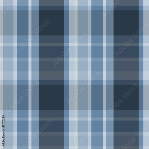 Tartan plaid seamless pattern for making dress, skirt, and other cloth