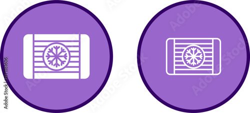 Cooling Vector Icon