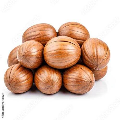  Fox nuts image on white background