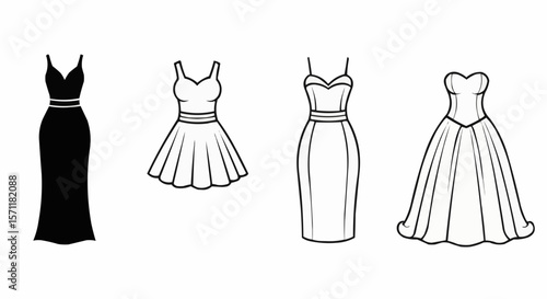 set of women dress