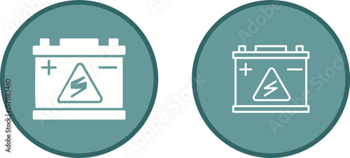 Accumulator Vector Icon