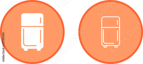 Refrigerator Vector Icon