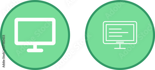 LCD Vector Icon