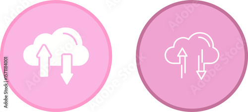 Cloud Storage Vector Icon