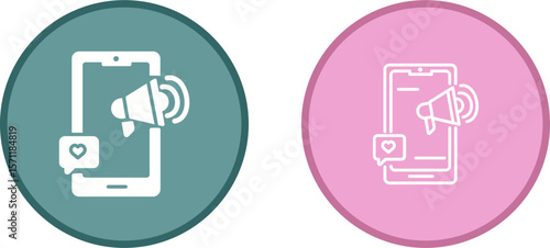 Like Marketing Vector Icon