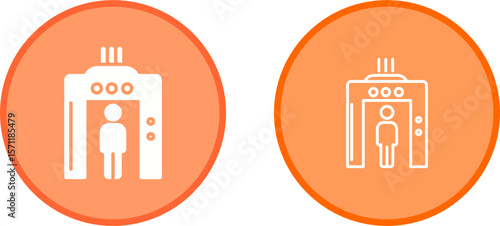 Airport Security Vector Icon