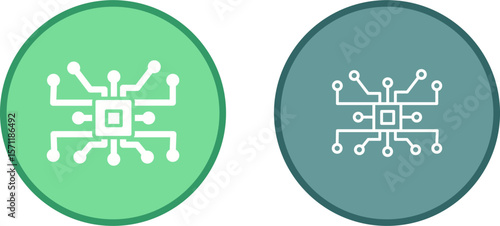 Circuit Vector Icon