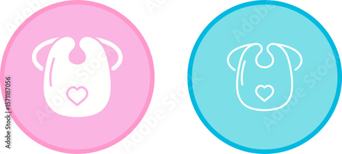 Baby Bib Vector Icon