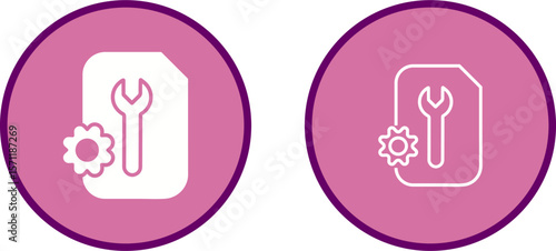 Configuration Vector Icon