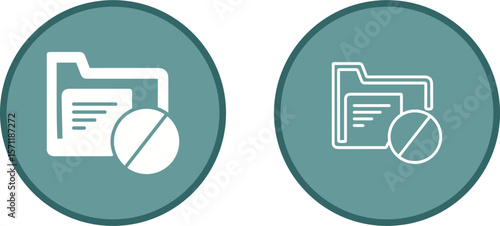Restrict Vector Icon
