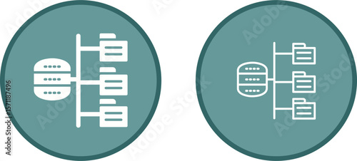 Data Structure Vector Icon