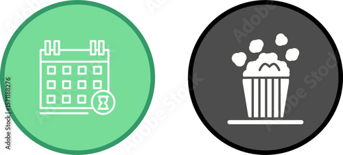 Popcorn Vector Icon