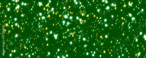 green stock photo snow gold flakes