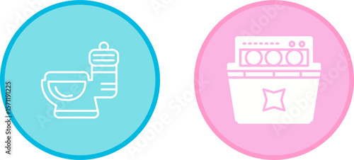 Dishwasher Vector Icon