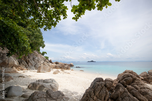 Beautiful landscape of Perhentian Islands in Malaysia, South East Asia