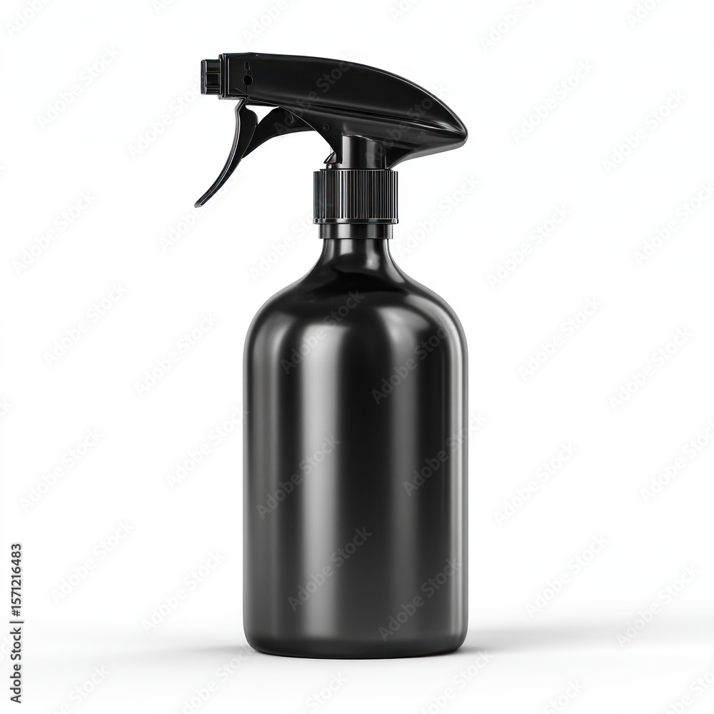Matte black spray bottle Matte black spray bottle