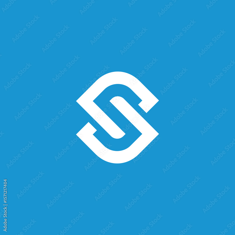 symmetric letter s logo design vector template symmetric letter s logo design vector template