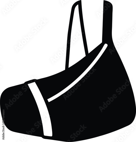 arm sling on white background.eps