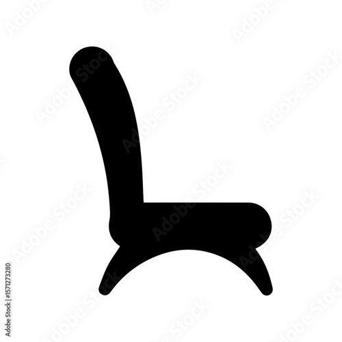 armchair glyph icon