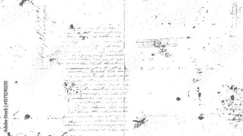 Wallpaper Mural Vintage handwritten grunge script texture. Distressed calligraphy overlay for design. Perfect for antique paper and retro art. Torontodigital.ca