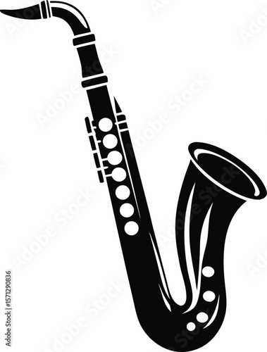 saxophone reed on white background.eps