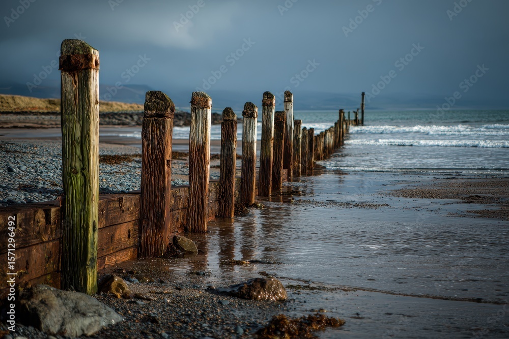 Timber barriers along Scotland s Ayrshire coastline Timber barriers along Scotland s Ayrshire coastline