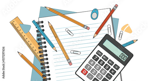 Essential school supplies and tools for academic success and learning