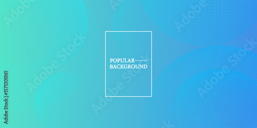 Modern abstract bright blue green gradient illustration background with simple pattern. vector eps 10