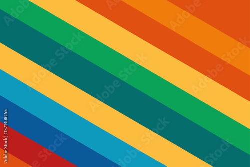Free Download Diagonal stripes of vibrant colors abstract background - GFXLoad