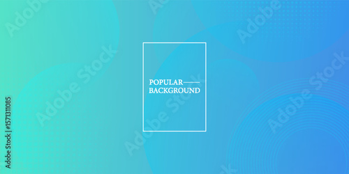 Modern abstract bright blue green gradient illustration background with simple pattern. vector eps 10