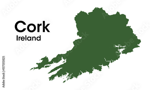 cork ireland map