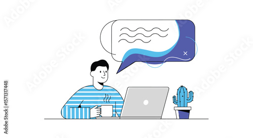 Digital communication and online collaboration tools for modern remote work environments