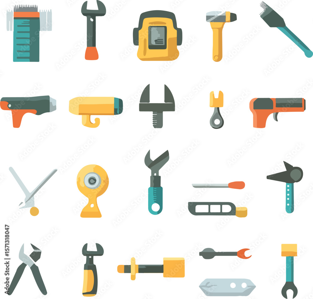 Fototapeta premium tools icon set