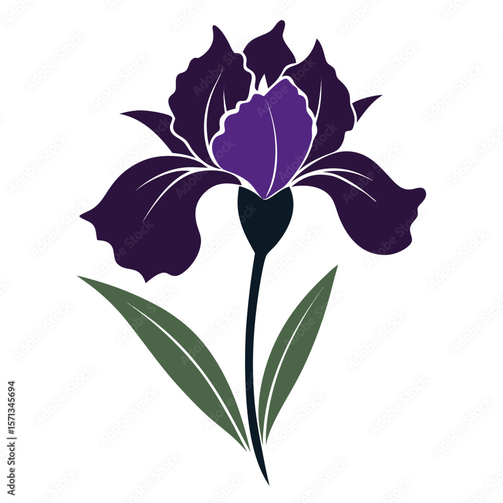 Obraz premium vector illustration of a flower