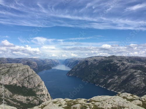 The Pulpit Rock hiking in Norway