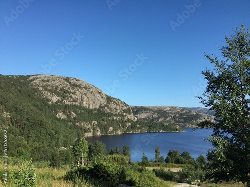 The Pulpit Rock hiking in Norway