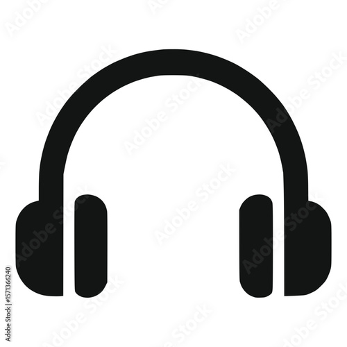 Over-Ear Headphones Silhouette