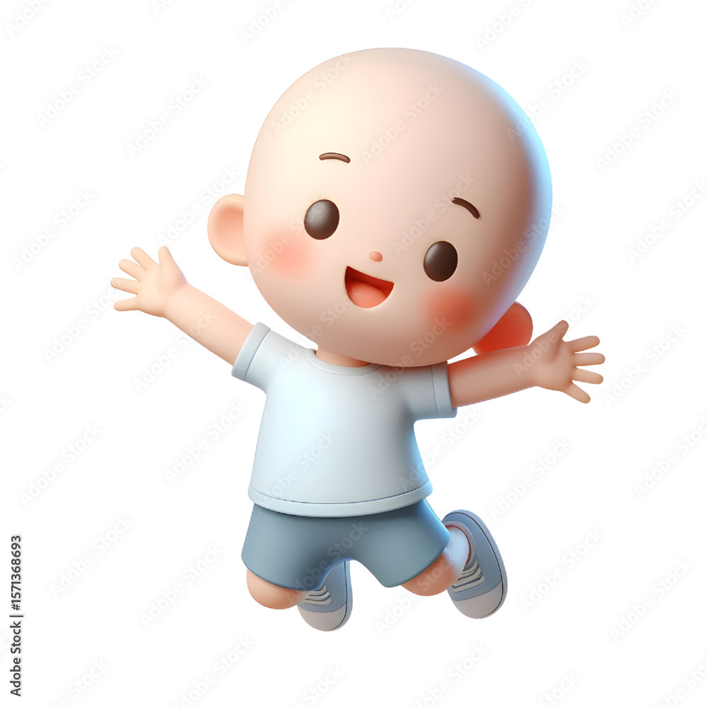 cartoon kid jumping with joy transparent background cartoon kid jumping with joy transparent background