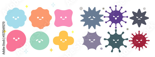 菌　ウイルス Bacteria, Virus