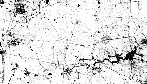 High-Resolution Grunge Texture with Cracks and Scratches, 4K Vintage Background for Posters / ひび割れと傷のあるグランジテクスチャ、4K高解像度のビンテージ背景、ポスター用
