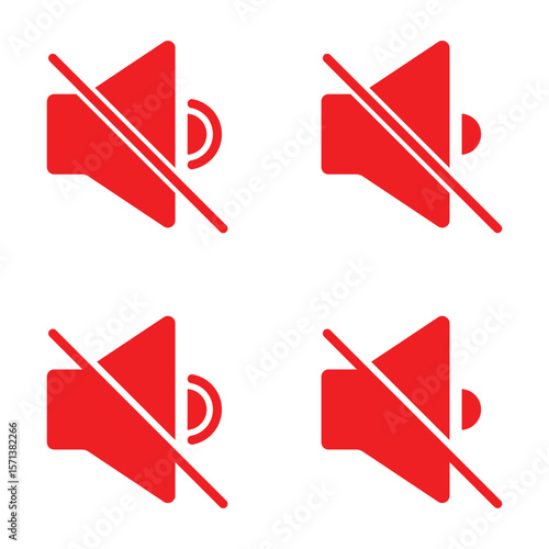speaker icon set. noise icons symbol. sound level. silent signs. Volume symbol. Megaphone icons set. Loudspeaker megaphone icon collection. Shout announce. Loud speaker public announcement. EPS 10. 