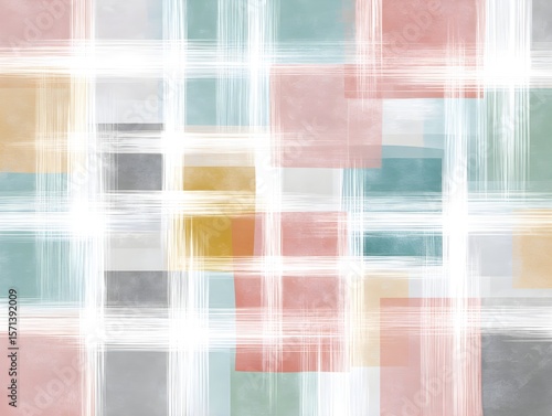 Colorful Geometric Abstract Pattern