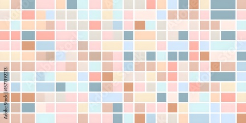 Colorful Mosaic Tile Pattern