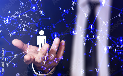 mano, risorse umane, network di persone, rete di relazioni, connessione internet, hr
